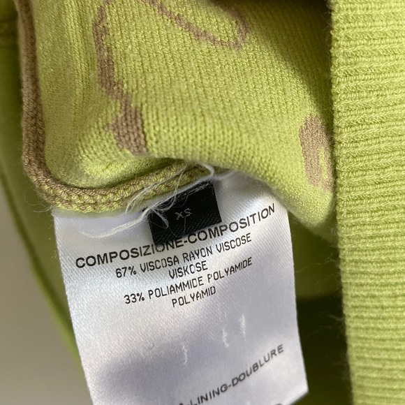 Alexander McQueen Beige Contrast Butterfly Print Sweater - Picture 4 of 11